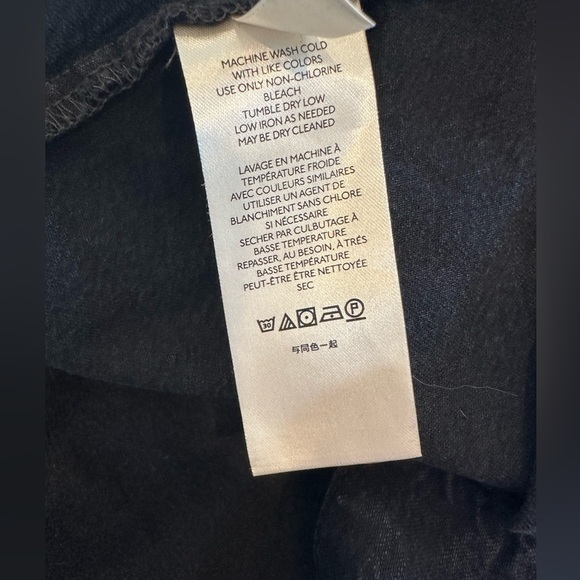 Free People Black Mini Babydoll Dress Size Medium - Picture 6 of 6